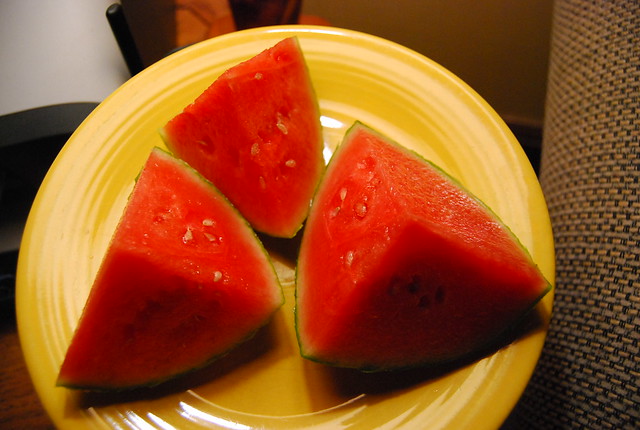 Soggy watermelon