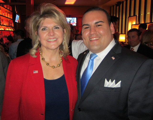 National Republican Co-Chair Sharon Day with Keith Kuder.