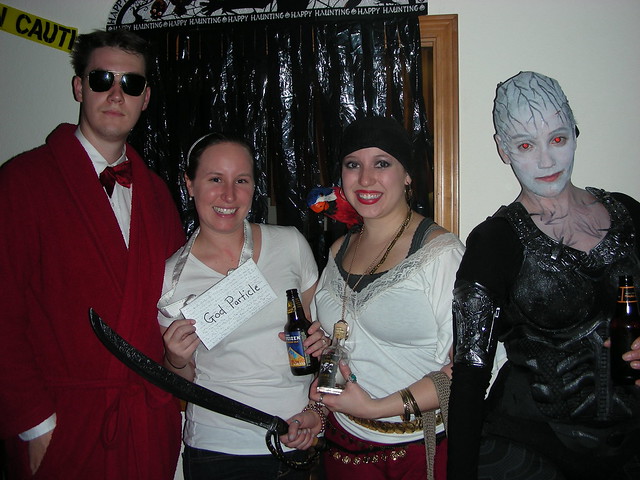 Satan, The GOD PARTICLE, Pirate, and Borg Queen