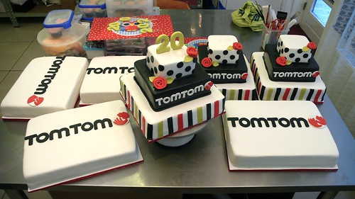 TOMTOM birthday cakes by CAKE Amsterdam - Cakes by ZOBOT