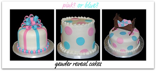Gender Reveal Cakes - boy or girl?