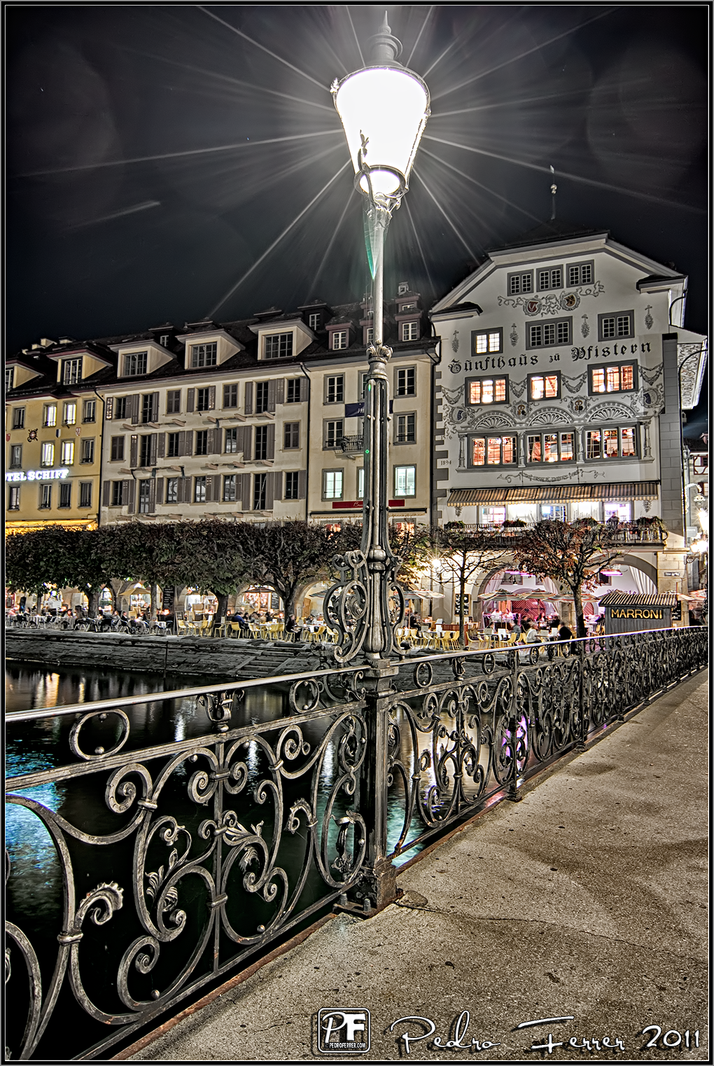 Suiza - Pueblos con encanto - Lucerna la nuit