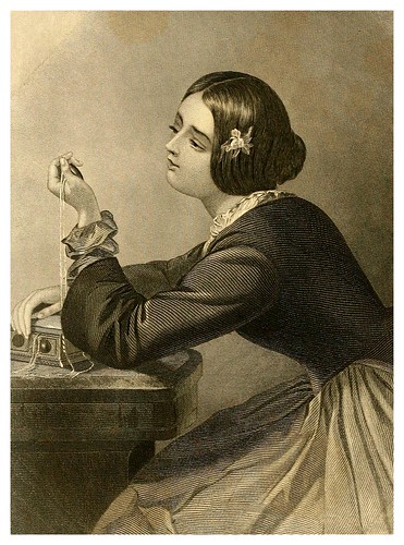 013-Sueños de amor de las jovenes-The Byron and Moore gallery a series of characteristic illustrations..1871