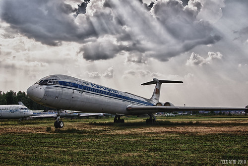 Soviet Long-Range Jet Airliner Ilyushin IL-62.    -62. ©  Peer.Gynt