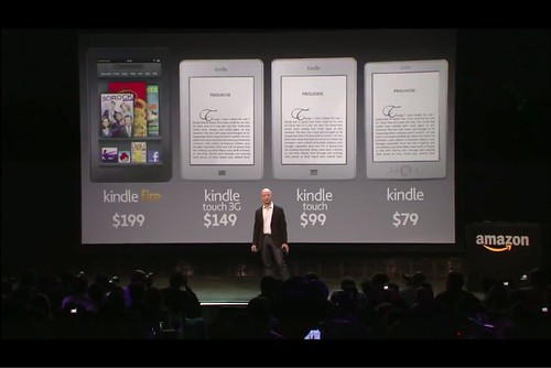 4 New Amazon Kindle Products: 28 Sep 2011