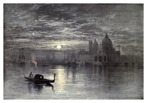 021-Santa Maria de la Salute en Venecia -Keeley Halswelles-The Royal institute of painters in water colours 1906- Charles Holme
