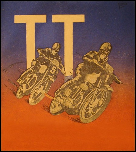 Tourist Trophy Motorcycle Race Graphic by bullittmcqueen