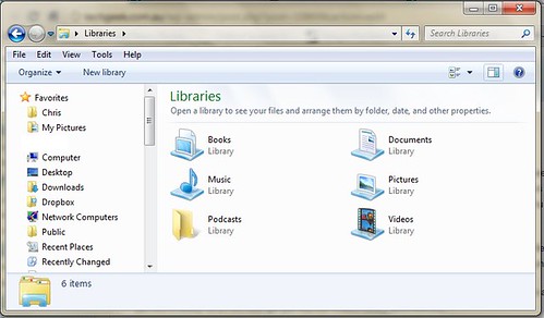 Windows 7 01 - Libraries by cjschris