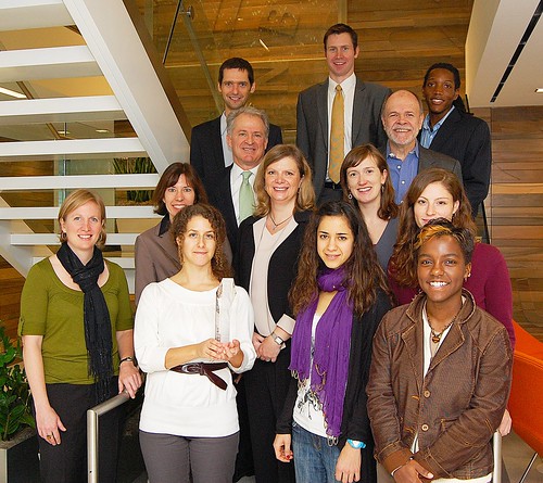participants in the award presentation, including yours truly (courtesy of USGBC)