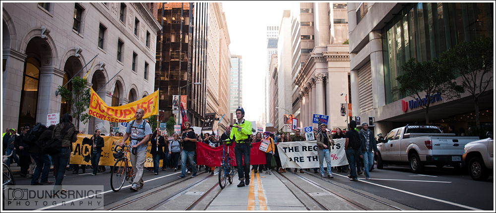 Occupy San Francisco Protest, 11.16.11
