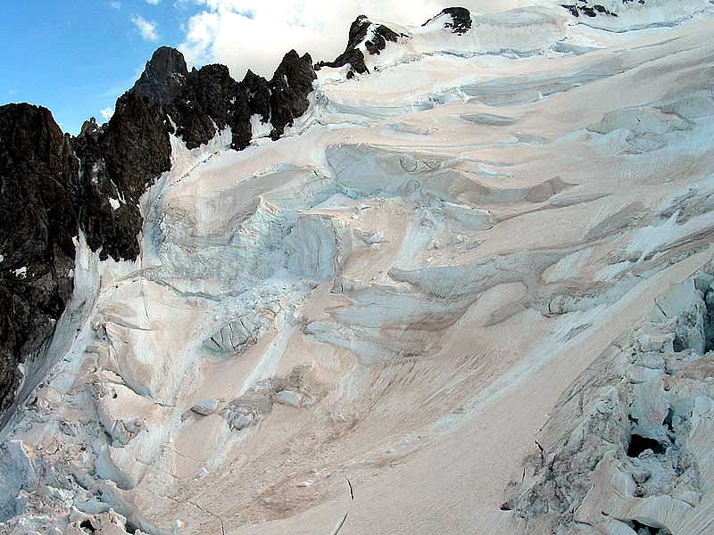 glacier de la Meije le 21 juin 2003 météopassion
