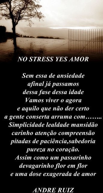 NO STRESS YES AMOR