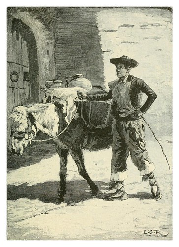 018-Transporte de agua en Andalucia-Spanish vistas-1883- George Parsons Lathrop