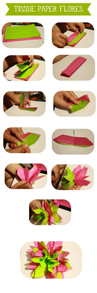 tissue paper flowers 