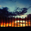 104/365 Fenced Sunrise