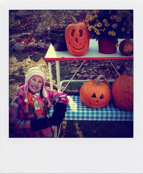 Carving Pumpkins 2011