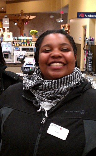 My checker at Safeway (Wisconsin Ave.), October 28, 2011 by tsweden