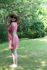 11 Outfit - Urban Outfitters polka dot dress
