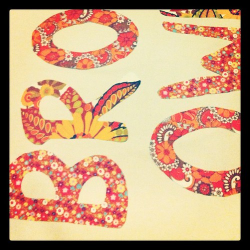 Working on some owly signage for the @brisstyle market on Saturday, hoot!