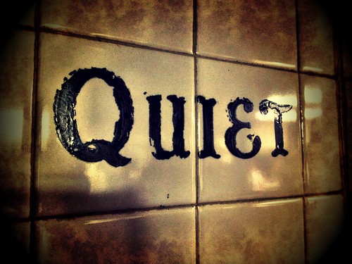 Quiet (312/365) by elawgrrl