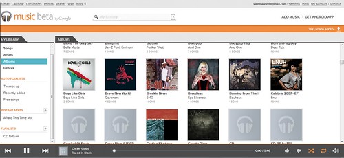 Google Music Albums