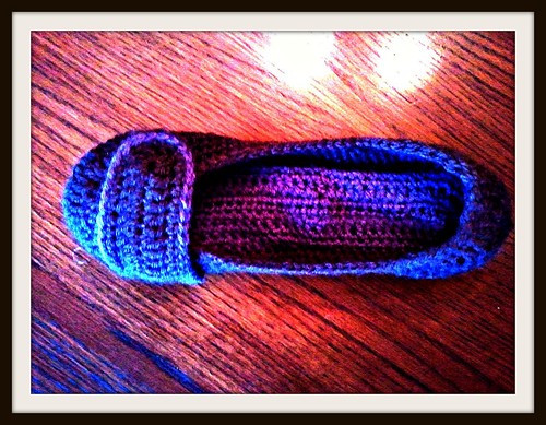 Violet House Slipper by Patty Martyn