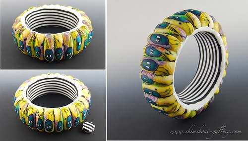 Изделия - Браслеты crow bracelet collage 