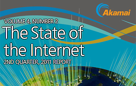 Akamai State of the Internet report Q2 2011