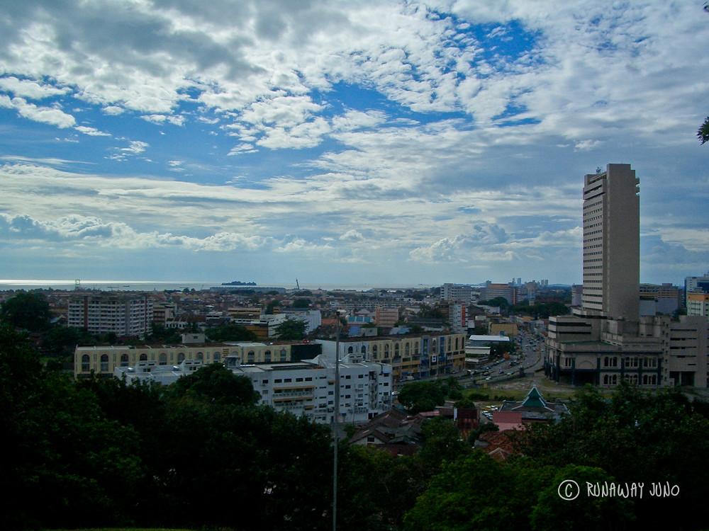 View of Malacca from Bukit China