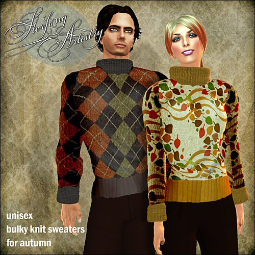 bulky knit autumn sweaters