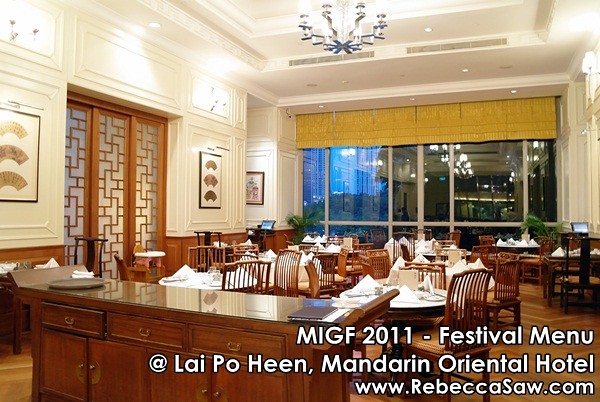 MIGF 2011 - Lai Po Heen, Mandarin Oriental-2