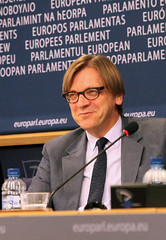Guy Verhofstadt receive Arseniy Yatsenyuk [PRE...