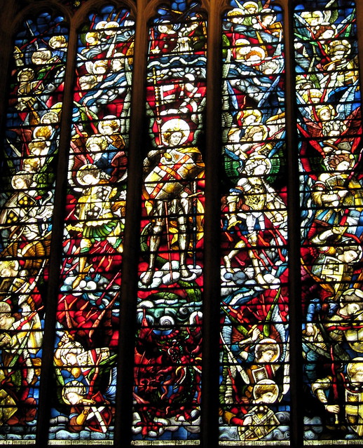 d Glass Window - St Michael (Detail 2)