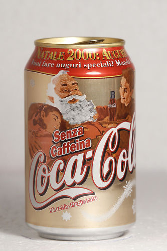 2000 Caffeine Free Coca-Cola Italy Christmas by roitberg
