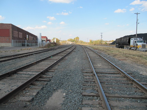 Train Tracks near the Port of Minneapolis