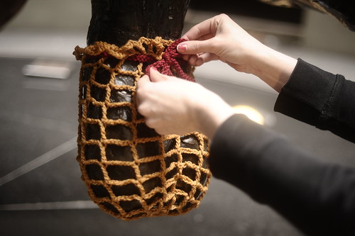 Crochet ball bag