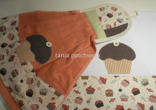 Kit cozinha Cupcake by tania patchwork