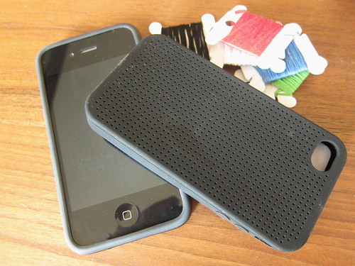 iPhone x-stitch case