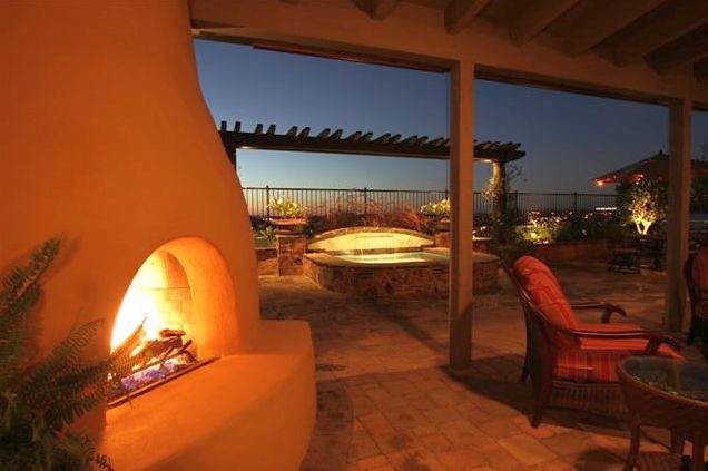 Outdoor Fireplace Design by Robert E. Taft Landscape Architecture