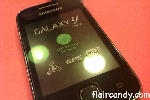 Samsung Galaxy Y with SmartNet