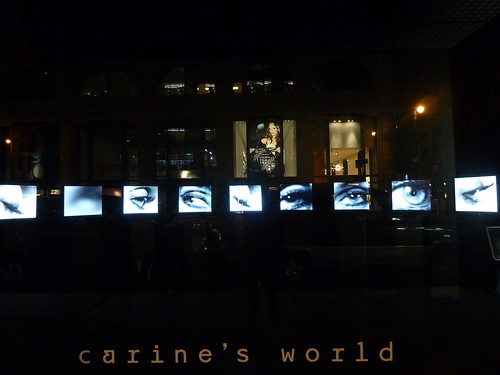 Vitrines Carine's world chez Barneys - New York, septembre 2011