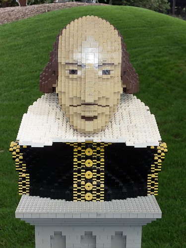 In the Lego Block of Fame:  Shakespear in Legos