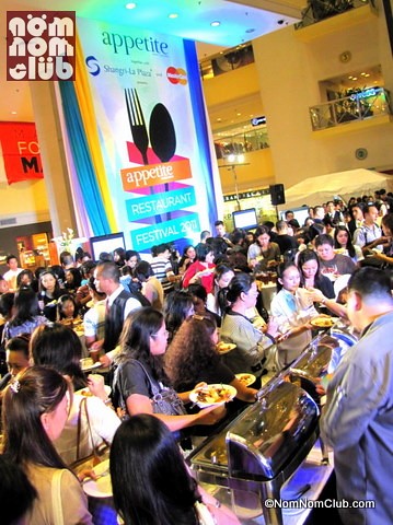 Appetite Restaurant Festival filled the Shangri-La Mall Activity Area