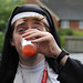 Nun with a Beer