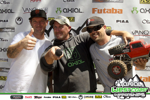Axial SCX10 Recon G6 Challenge 2.2 Scale Winners: Justin Halbohm, Brandon Coonce, Wesley Klein