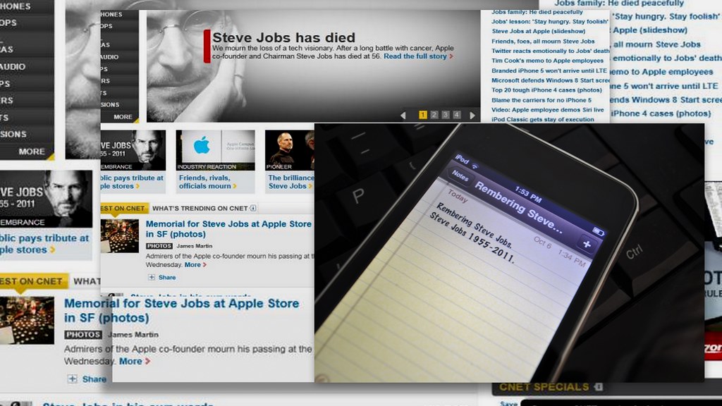 Remembering Steve Jobs “世界因他而无限精彩” ...