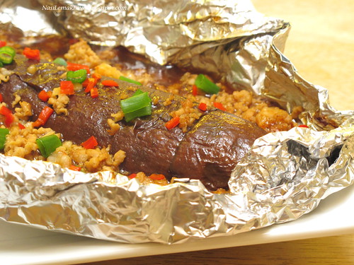 Special Baked Brinjal and Minced meat