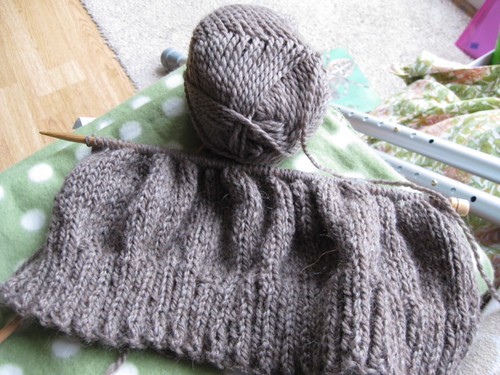 Knitting by rowsew