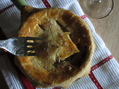 bite of pot pie