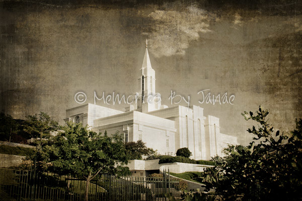 Bountiful Vintage LDS Temple Prints -